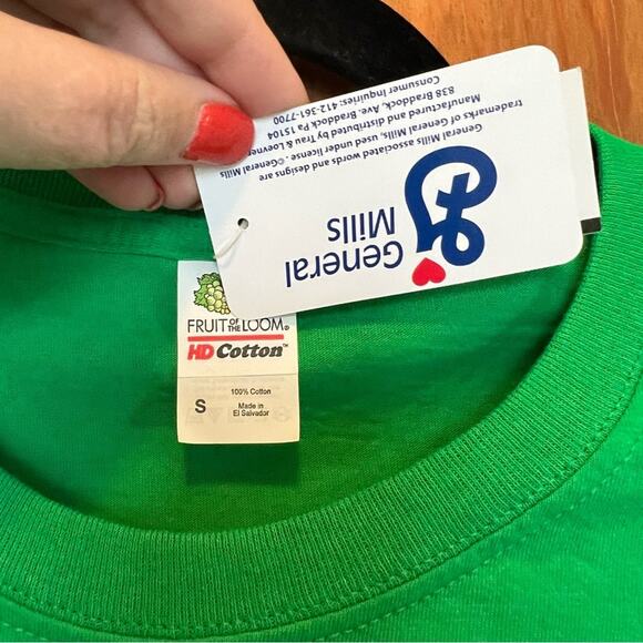 NWT General Mills Lucky Charms Green T-Shirt Small - Picture 3 of 4